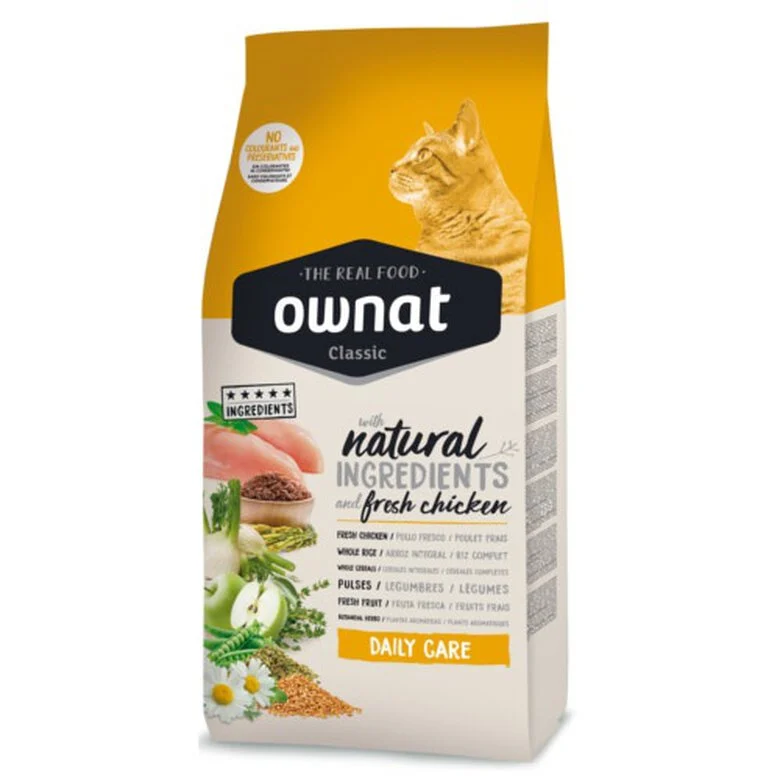 Imagen de Ownat Classic Daily Care pienso para gatos