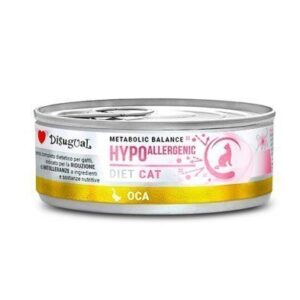Disugual Lata Hypoallergenic Ganso 85 gr para Gatos