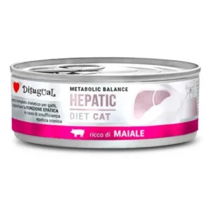 Disugual Diet Cat Hepatic de Cerdo Lata para Gatos
