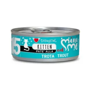 Disugual Mini-Me Kitten Trucha Latas para Gatos