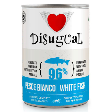Imagen de Disugual Comida húmeda de pescado blanco para Perros