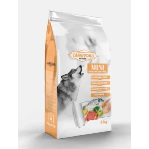 Carnivoro Mini Pollo y Arroz Pienso para Perros