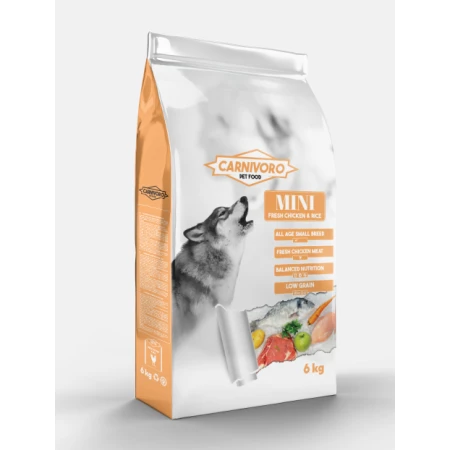 Imagen de Carnivoro Mini Pollo y Arroz Pienso para Perros