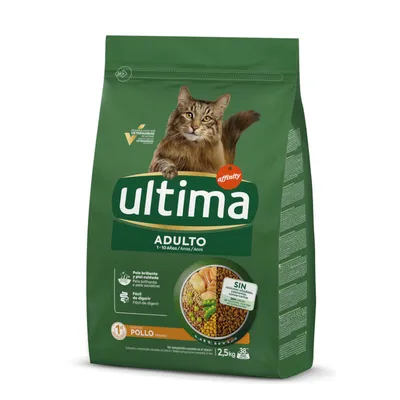 Imagen de Ultima Adult pollo para gatos