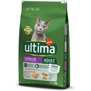 Ultima Pienso para Gatos Adultos Esterilizados con Salmón
